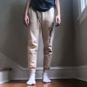 sold out hollister sweatpants!! SOLD ON MERCARI :)